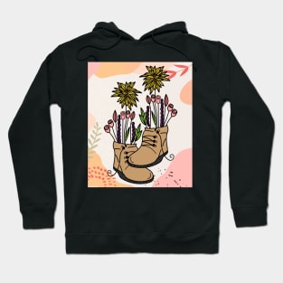 Shoes As A Flower Pot For Plants Hoodie